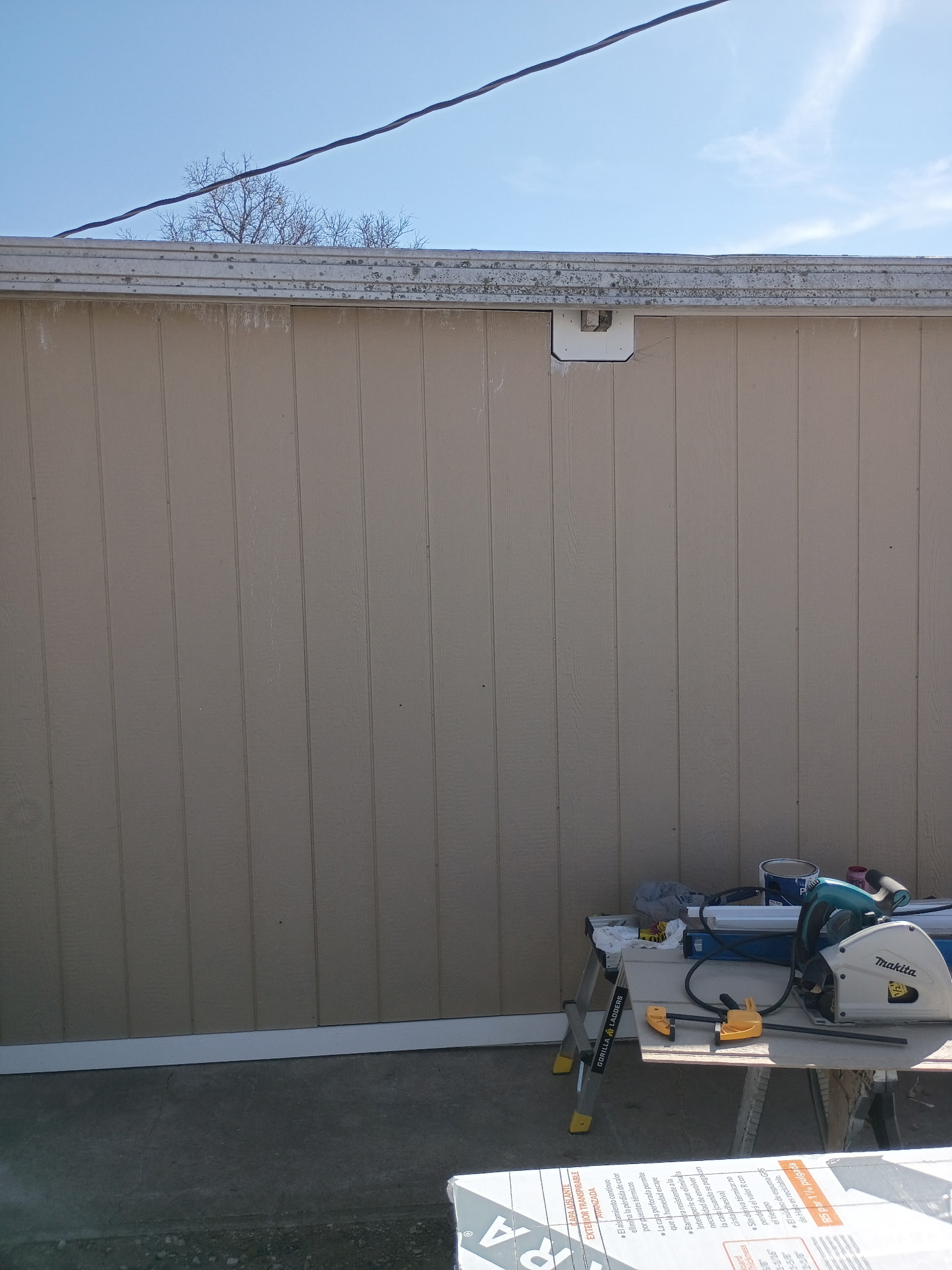 Siding installation