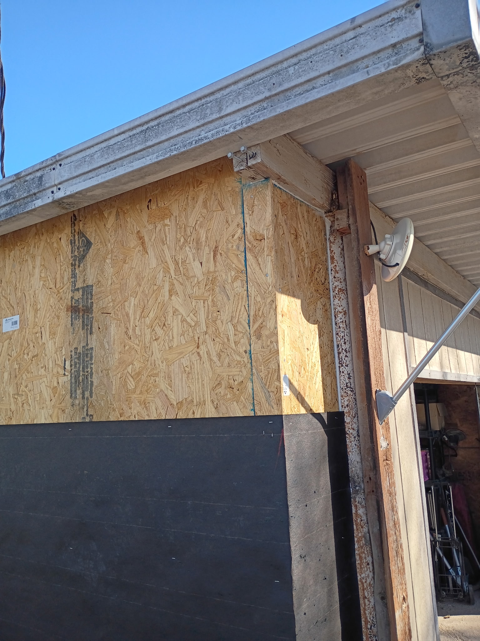 Exterior sheathing